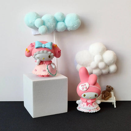 My Melody Anime Figure Sanrio Kawaii Toys Cartoon Collection Japanese Kawaii Cute Gifts Decoration Christmas Gifts for Children - Vickie Lynn's