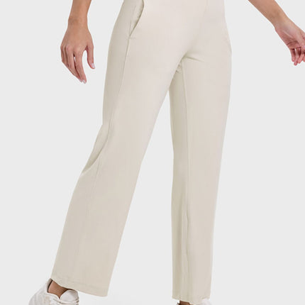 Pocketed High Waist Active Pants