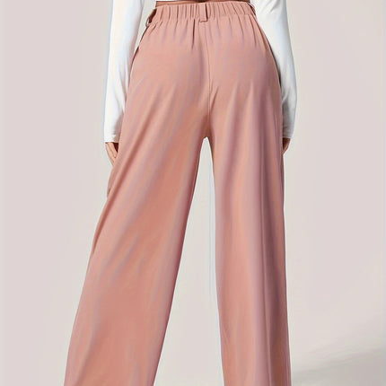 Wide Leg Pants with Pockets