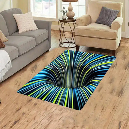 1pc, 3D Illusion Floor Mat