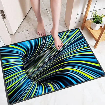 1pc, 3D Illusion Floor Mat