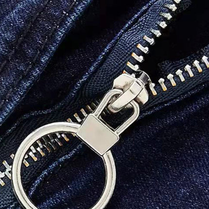 Men's trendy fashion all-match cargo jeans