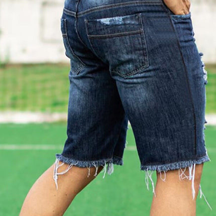 Slim Fit Fashion Jeans Men's Shorts