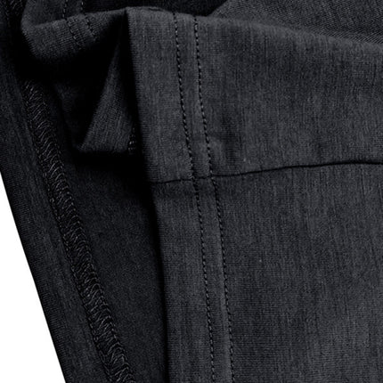 Men's Lapel Polo Solid Color Long Sleeve Polo Shirt