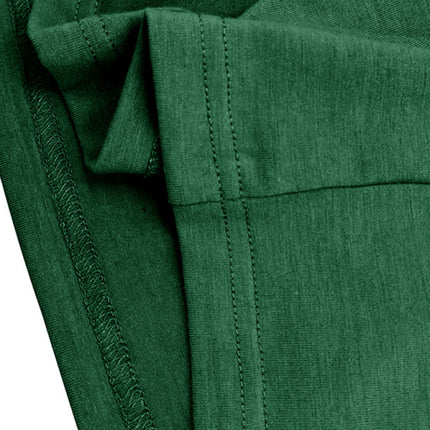 Men's Lapel Polo Solid Color Long Sleeve Polo Shirt