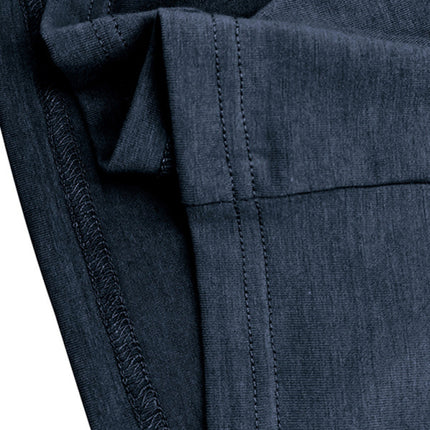 Men's Lapel Polo Solid Color Long Sleeve Polo Shirt