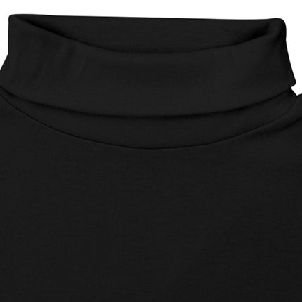 Men's Solid Color Turtleneck Long Sleeve T-Shirt