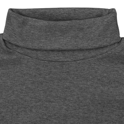 Men's Solid Color Turtleneck Long Sleeve T-Shirt