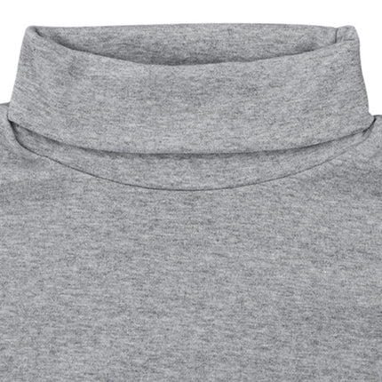 Men's Solid Color Turtleneck Long Sleeve T-Shirt