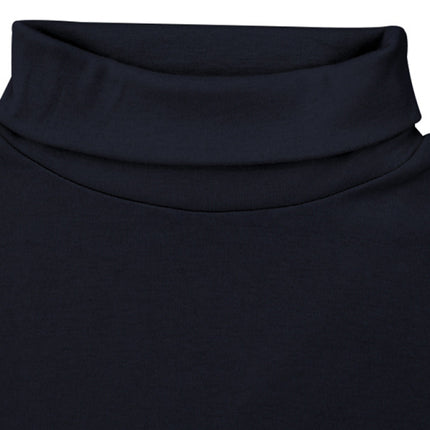 Men's Solid Color Turtleneck Long Sleeve T-Shirt