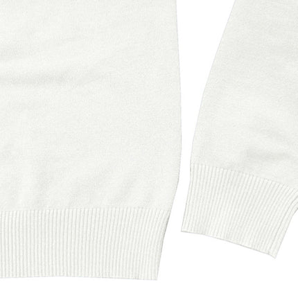 Men's new solid color long sleeve sweater