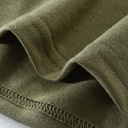 Men's New Outdoor Tactical Zipper Colorblock Henley Collar Long Sleeve T-Shirt