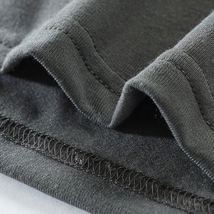 Men's New Outdoor Tactical Zipper Colorblock Henley Collar Long Sleeve T-Shirt