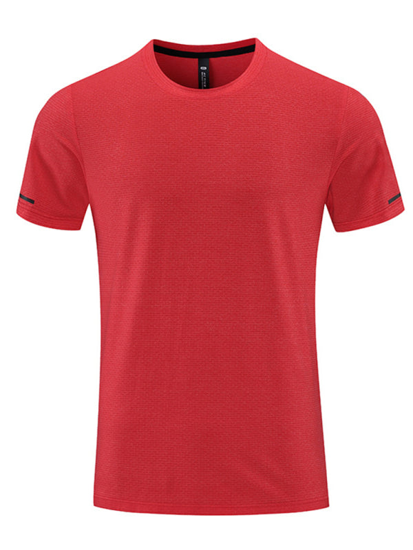 Men's and women's loose, breathable and quick-drying fitness t-shirts