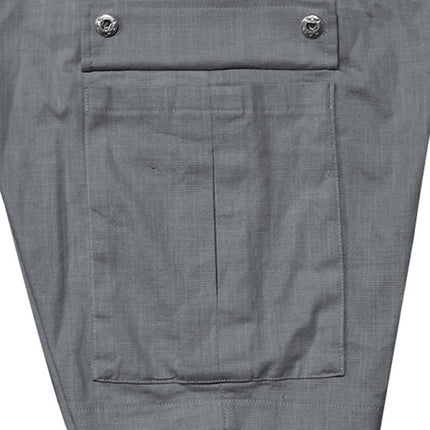 Casual Men's Slim Drawstring Shorts Thin Quarter Pants Cargo Shorts