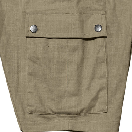 Casual Men's Slim Drawstring Shorts Thin Quarter Pants Cargo Shorts