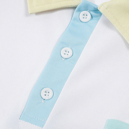 New fashionable and versatile casual lapel polo shirt