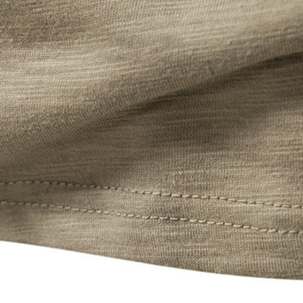 Men's Henley Casual Fashion Basic Short Sleeve T-Shirt