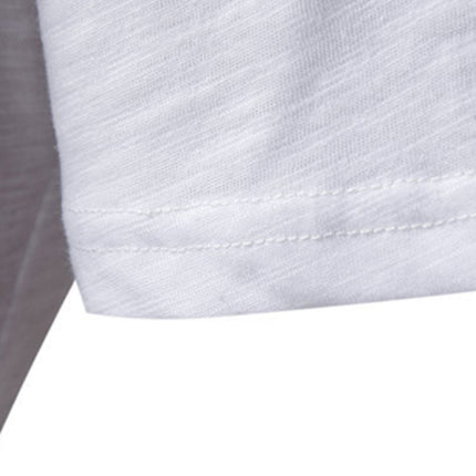 Men's Henley Casual Fashion Basic Short Sleeve T-Shirt