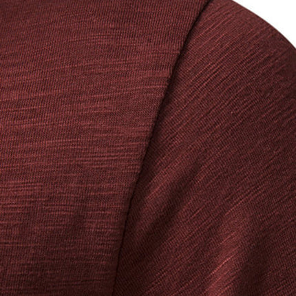 Men's Henley Casual Fashion Basic Short Sleeve T-Shirt