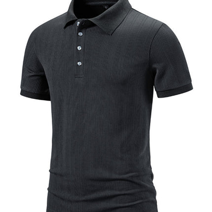 Men's New Casual Pit Lapel POLO Shirt