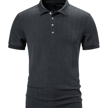 Men's New Casual Pit Lapel POLO Shirt