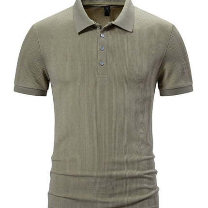 Men's New Casual Pit Lapel POLO Shirt