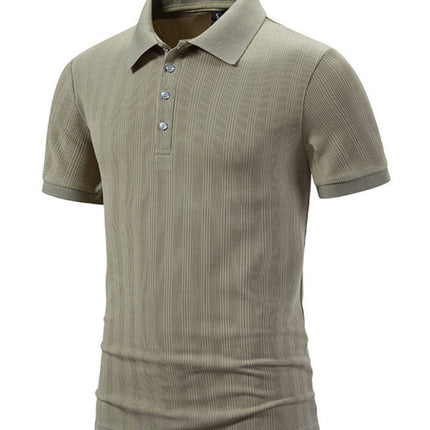 Men's New Casual Pit Lapel POLO Shirt