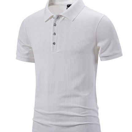 Men's New Casual Pit Lapel POLO Shirt