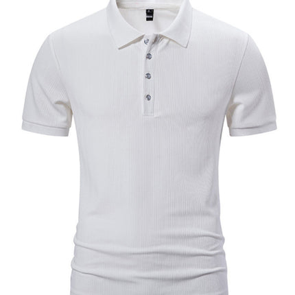 Men's New Casual Pit Lapel POLO Shirt
