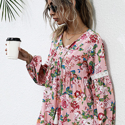 Women's long -sleeved new product fashion and comfortable dress