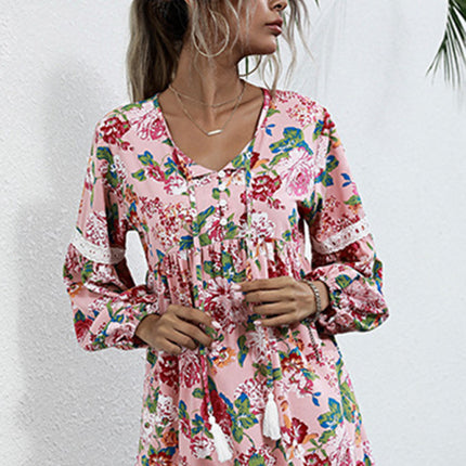 Women's long -sleeved new product fashion and comfortable dress