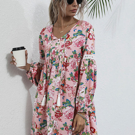 Women's long -sleeved new product fashion and comfortable dress