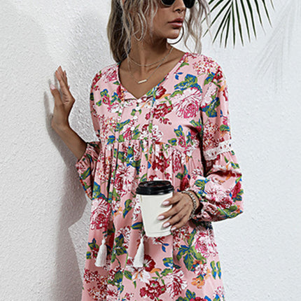 Women's long -sleeved new product fashion and comfortable dress