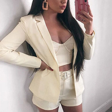 Fashion new suit sexy temperament fashion casual small suit cardigan