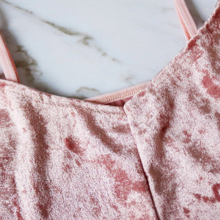 Sexy Velvet V-neck Underwear Two-Piece Set Sexy Lingerie Homewear Set