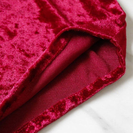 Sexy Velvet V-neck Underwear Two-Piece Set Sexy Lingerie Homewear Set