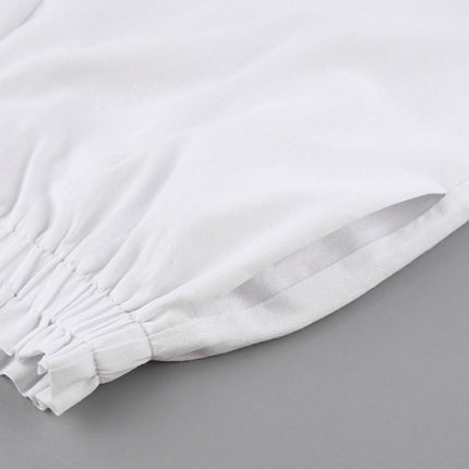 Top Ruffle Shorts Two-piece Casual Fashion Suit