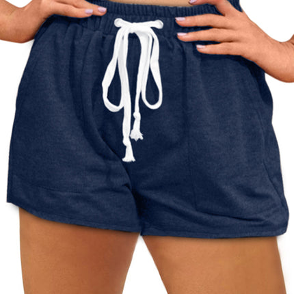 Women's knitted casual all-match sweater shorts