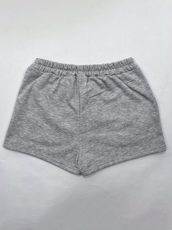 Women's knitted casual all-match sweater shorts