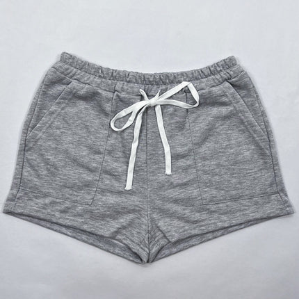 Women's knitted casual all-match sweater shorts