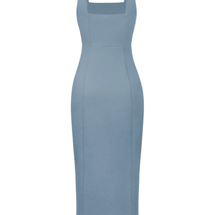 Elegant French dress with sling straps Bridesmaid dress