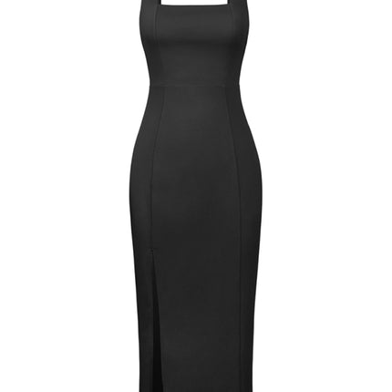 Elegant French dress with sling straps Bridesmaid dress