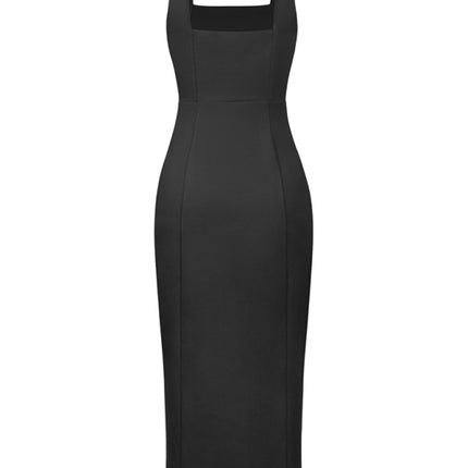 Elegant French dress with sling straps Bridesmaid dress