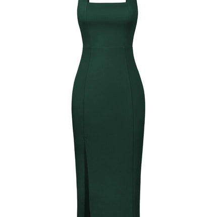 Elegant French dress with sling straps Bridesmaid dress