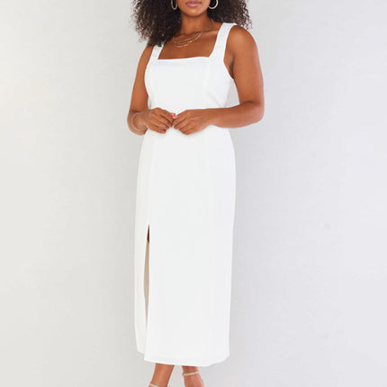 Elegant French dress with sling straps Bridesmaid dress