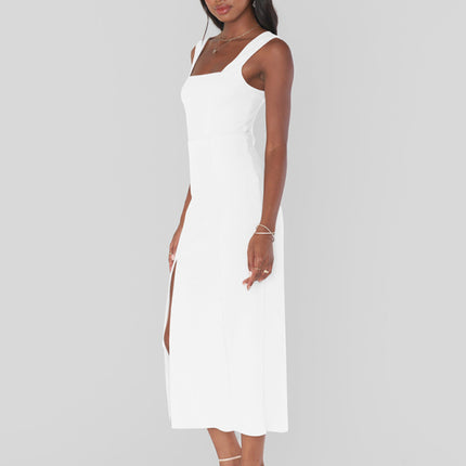 Elegant French dress with sling straps Bridesmaid dress