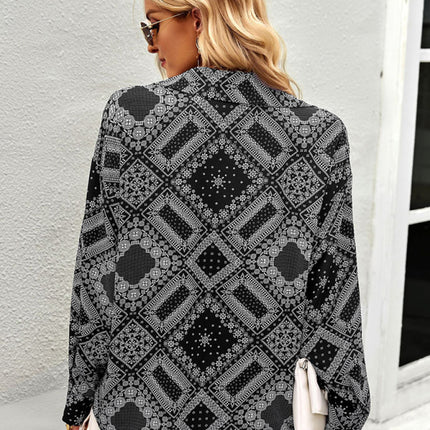 New Four Seasons Casual Print Long Sleeve Shirt