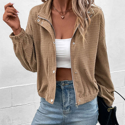 New Ladies Corduroy Long Sleeve Jacket