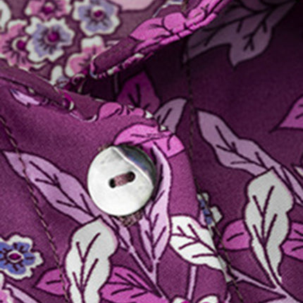 Women's Printed Vacation Casual Long Sleeve Top